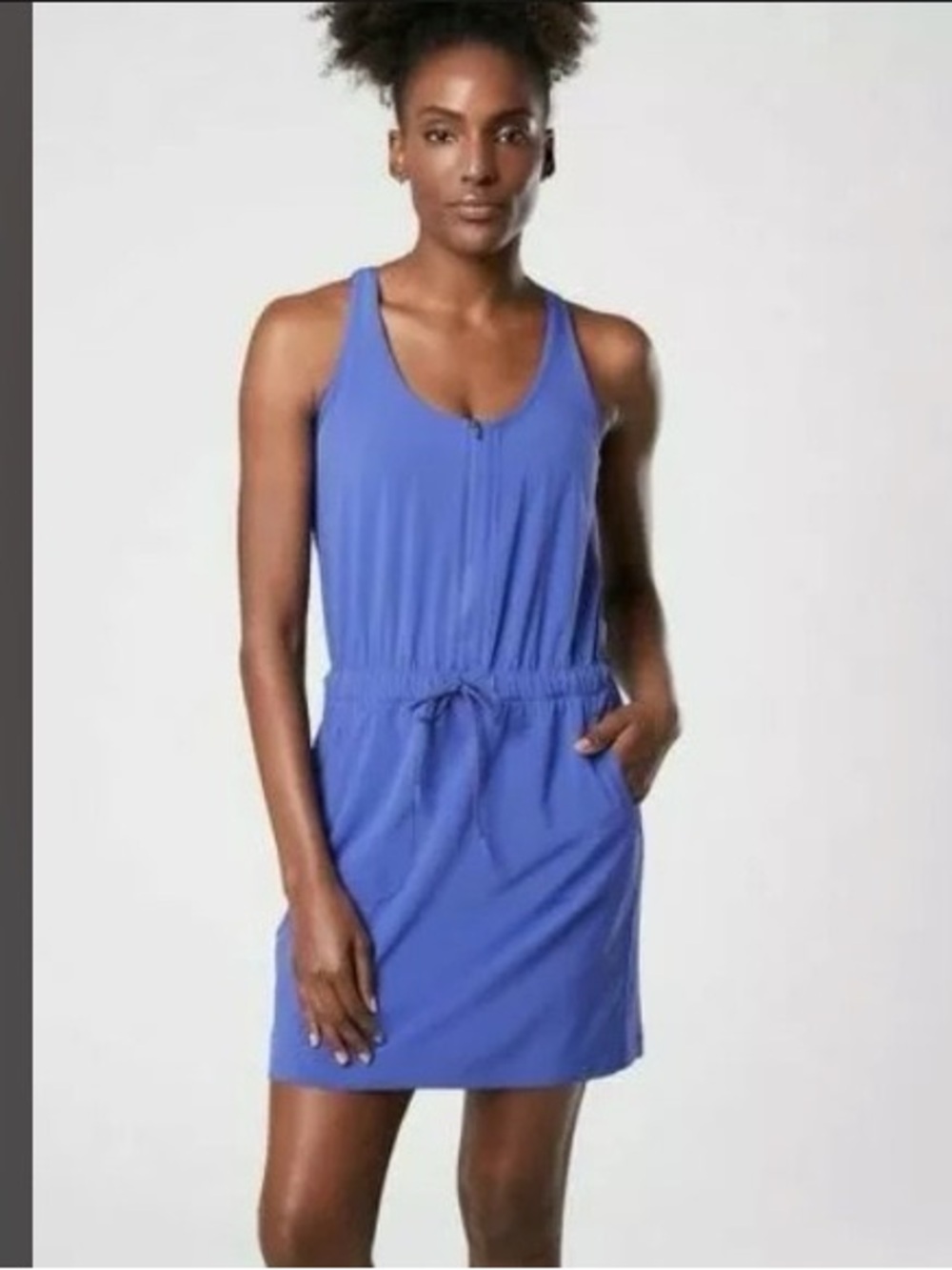 Athleta Expedition Dress - Blue/Purple size 8 EUC